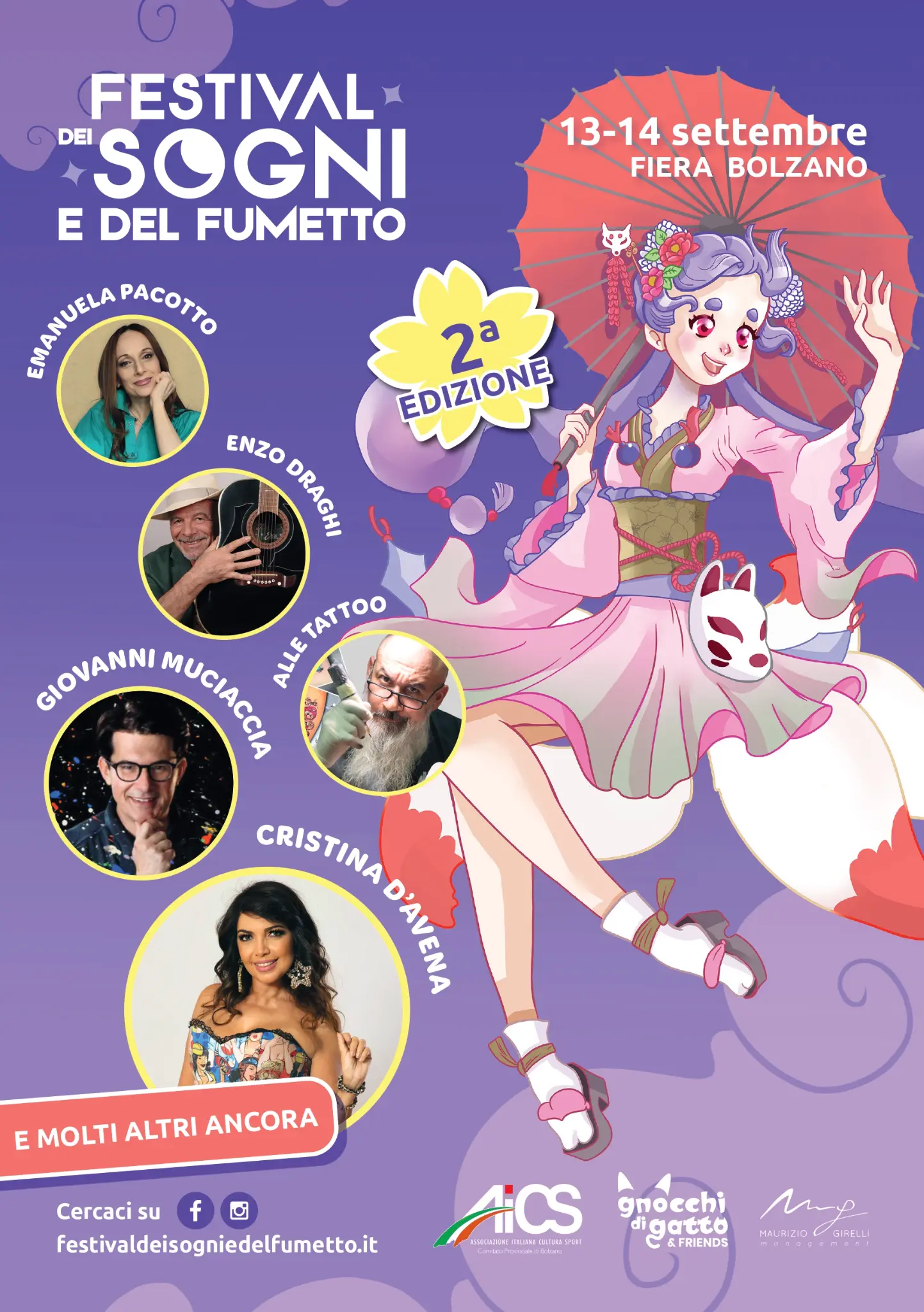 Volantino Festival dei Sogni e del Fumetto 2025